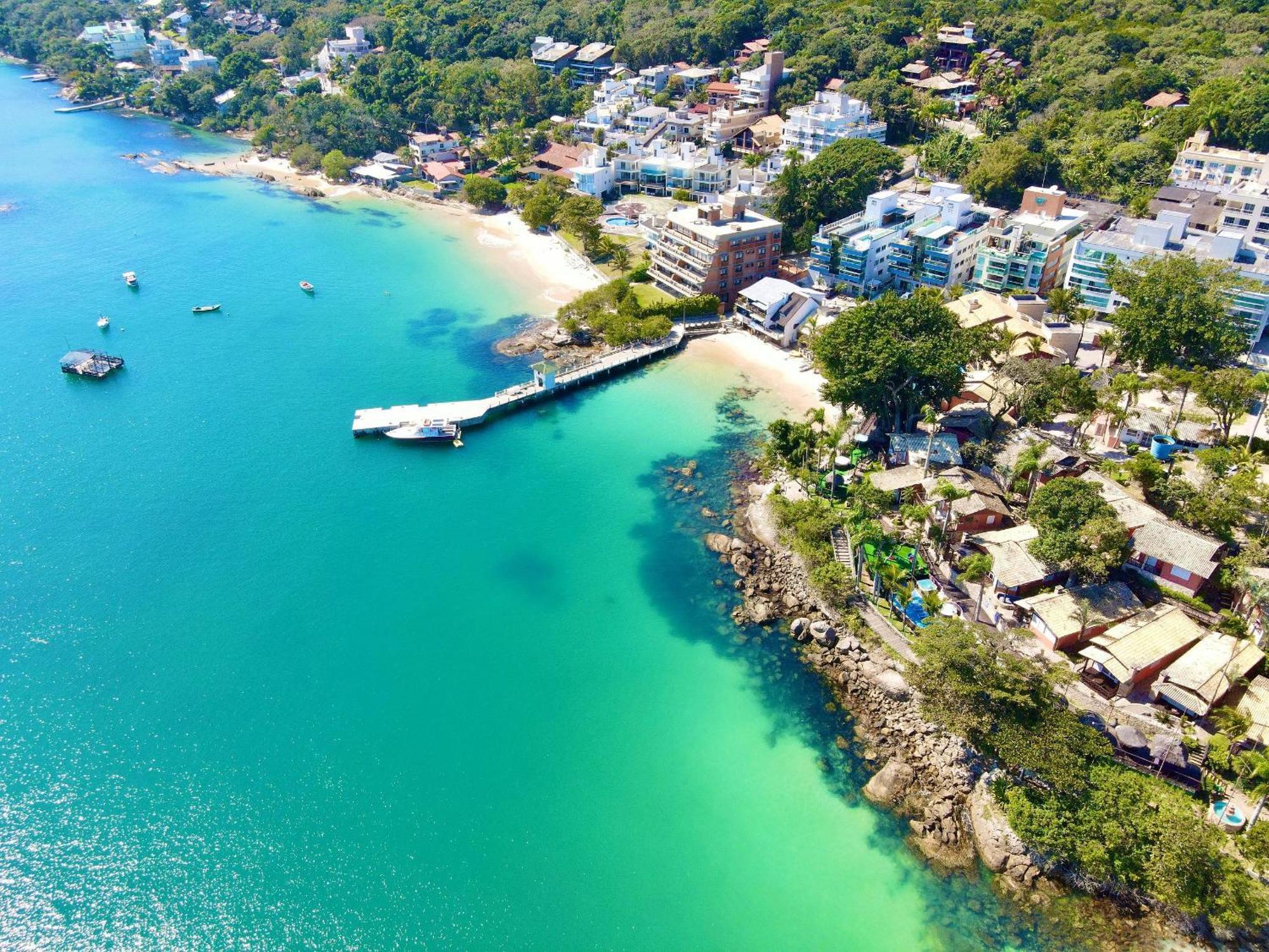 Apto Novo, Com Piscina, 250M Da Praia บอมบินญัส ภายนอก รูปภาพ