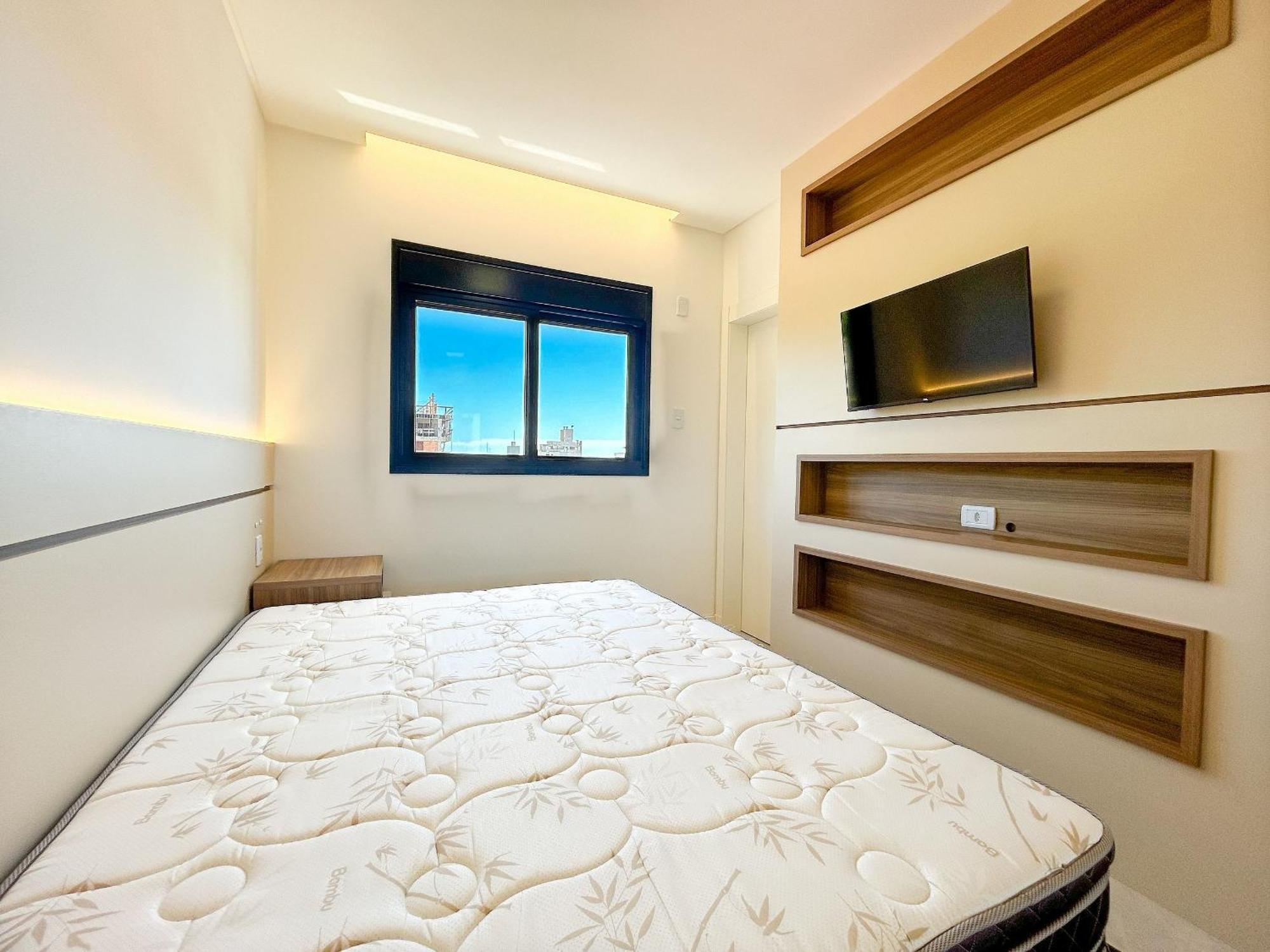 Apto Novo, Com Piscina, 250M Da Praia บอมบินญัส ภายนอก รูปภาพ